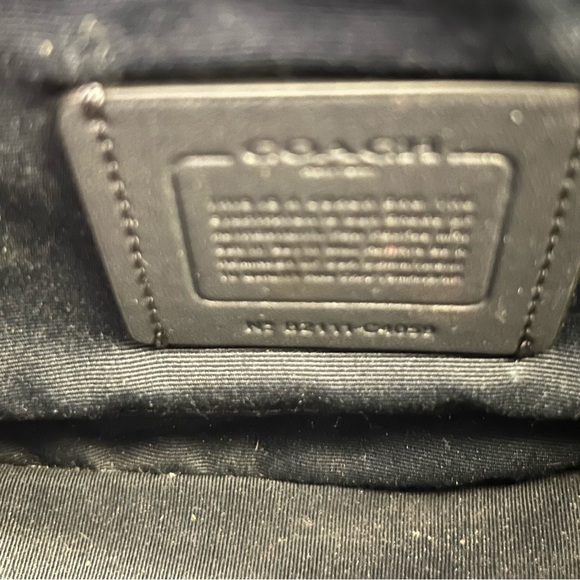 Coach Georgie Saddle Bag and Wallet - with horse and carriage dot print in navy - Picture 7 of 12